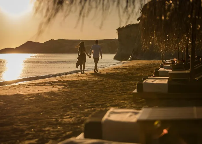 Ammos Suite-grand Blue Апартаменты Ликсури